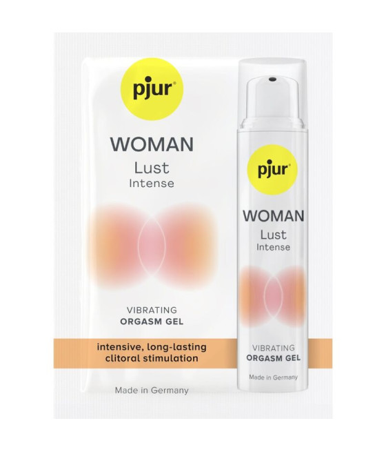 PJUR - WOMAN LUST INTENSE VIBRATING GEL SINGLE DOSE FOR ORGASM 1.5 ML