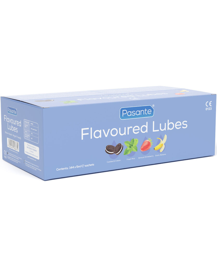 PASANTE - GESCHMACKSSCHMIERMITTEL BOX 144 EINHEITEN 5 ML