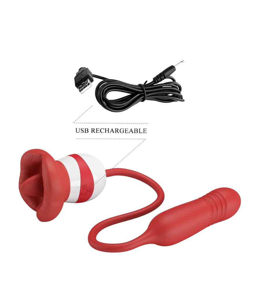 PRETTY LOVE - ASHLYNN MASTURBATEUR BOUCHE ROUGE