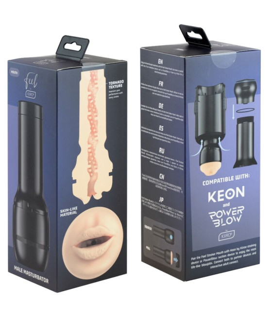 KIIROO - FEEL KIIROO MOUTH MASTURBATOR