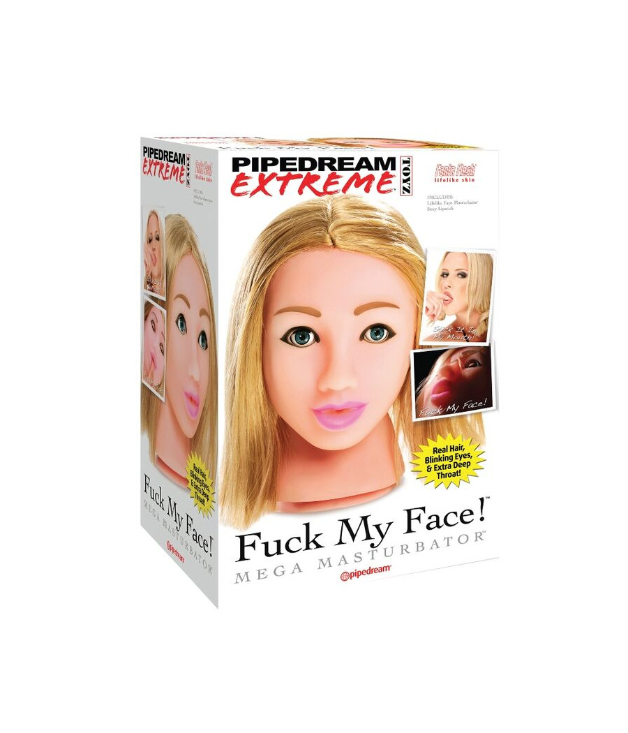 MASTURBADOR ORAL REALISTA CON VENTOSA Y TACTO FANTAFLESH