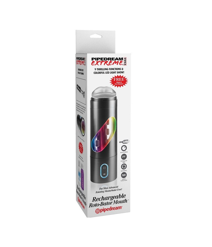 EXTREME TOYZ - ROTO BATOR USB MASTURBATEUR MLE BOUCHE