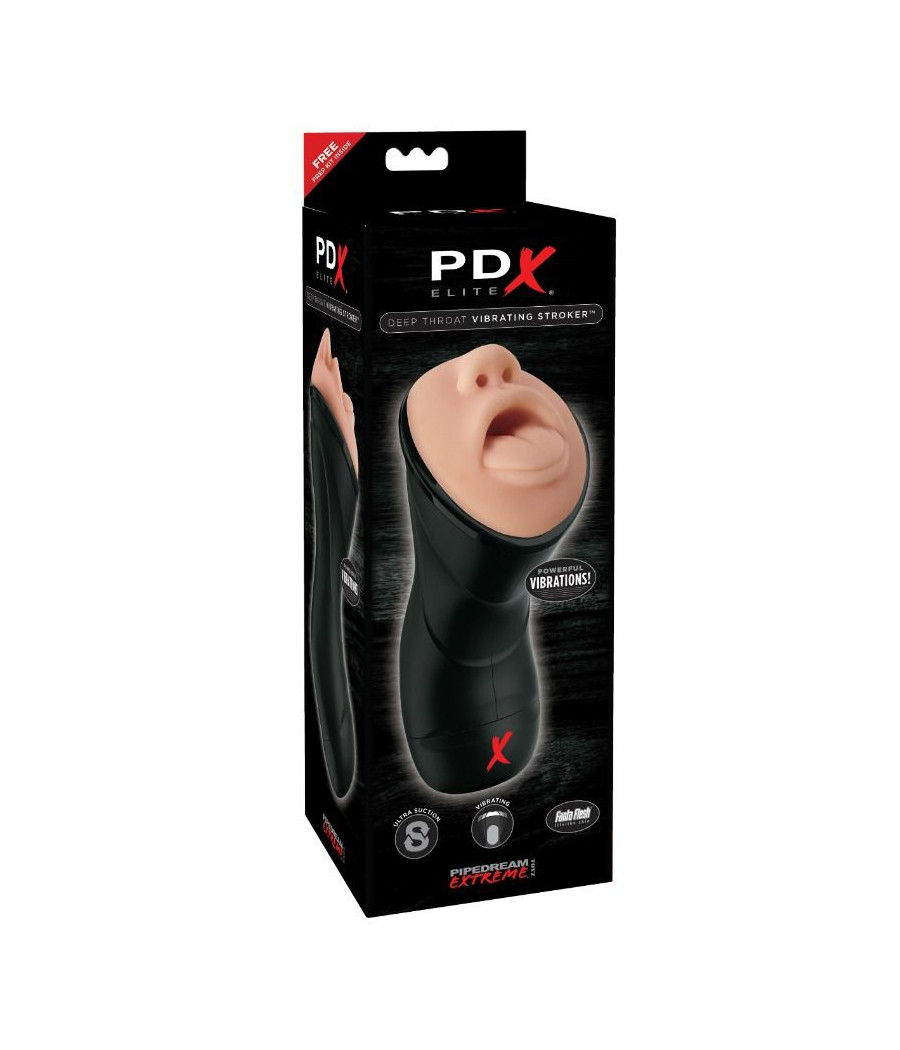 PDX ELITE - STROKER VIBRANT POUR GORGE PROFONDE