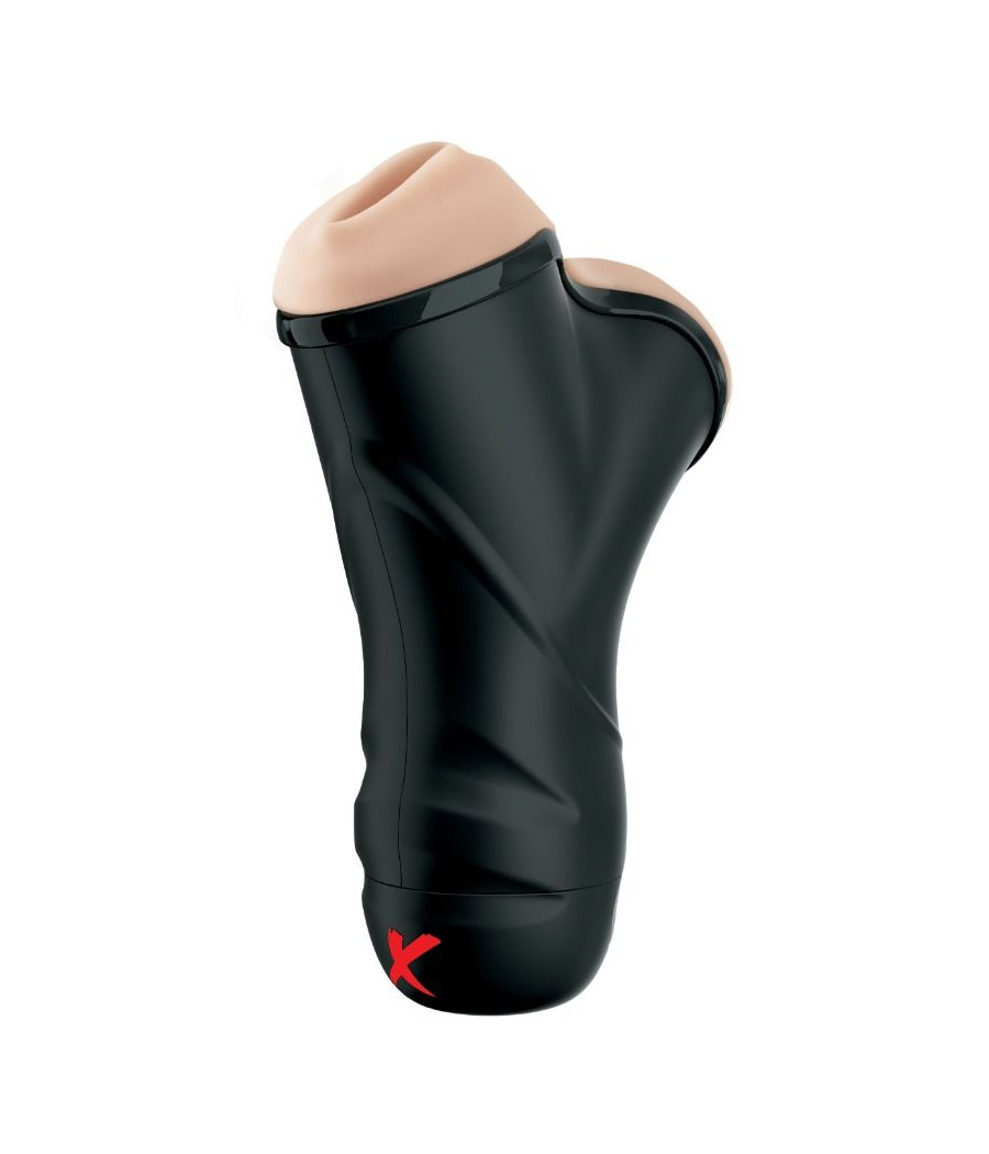 PDX ELITE - DOUBLE PENETRATION VIBRATING STROKER