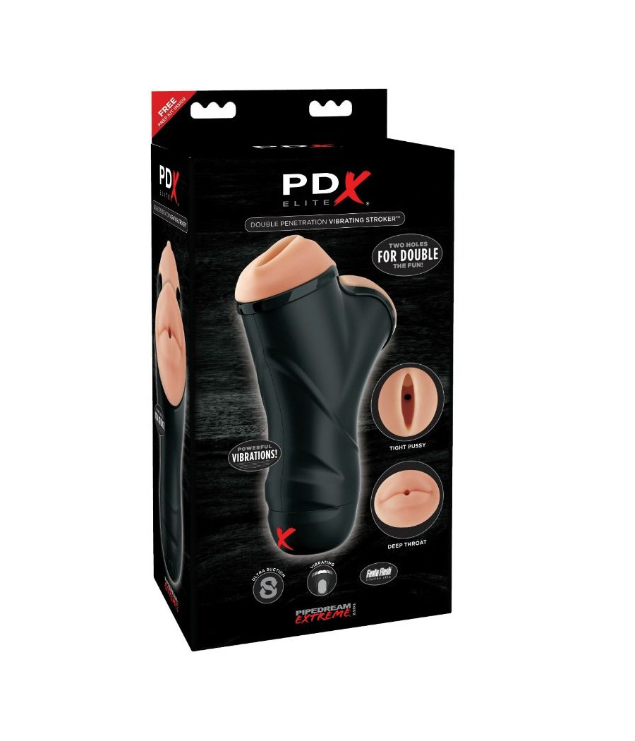 PDX ELITE - COUREUR VIBRANT DOUBLE PÉNÉTRATION