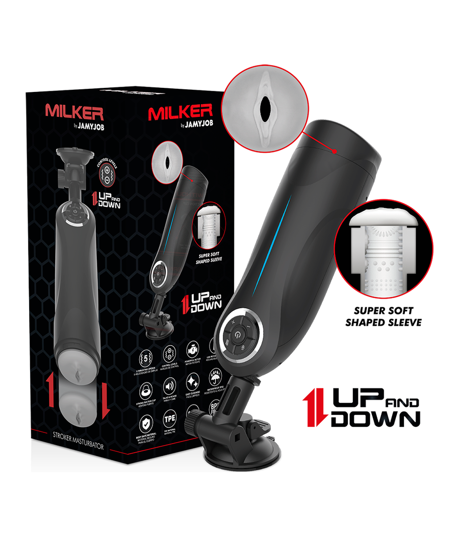 JAMYJOB - MILKER STROKER CON FUNCION UP AND DOWN