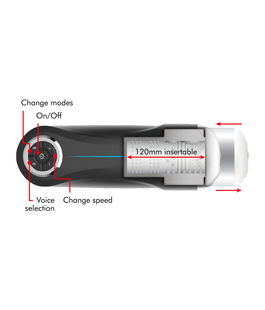 JAMYJOB - MILKER STROKER UP AND DOWN FUNCTION