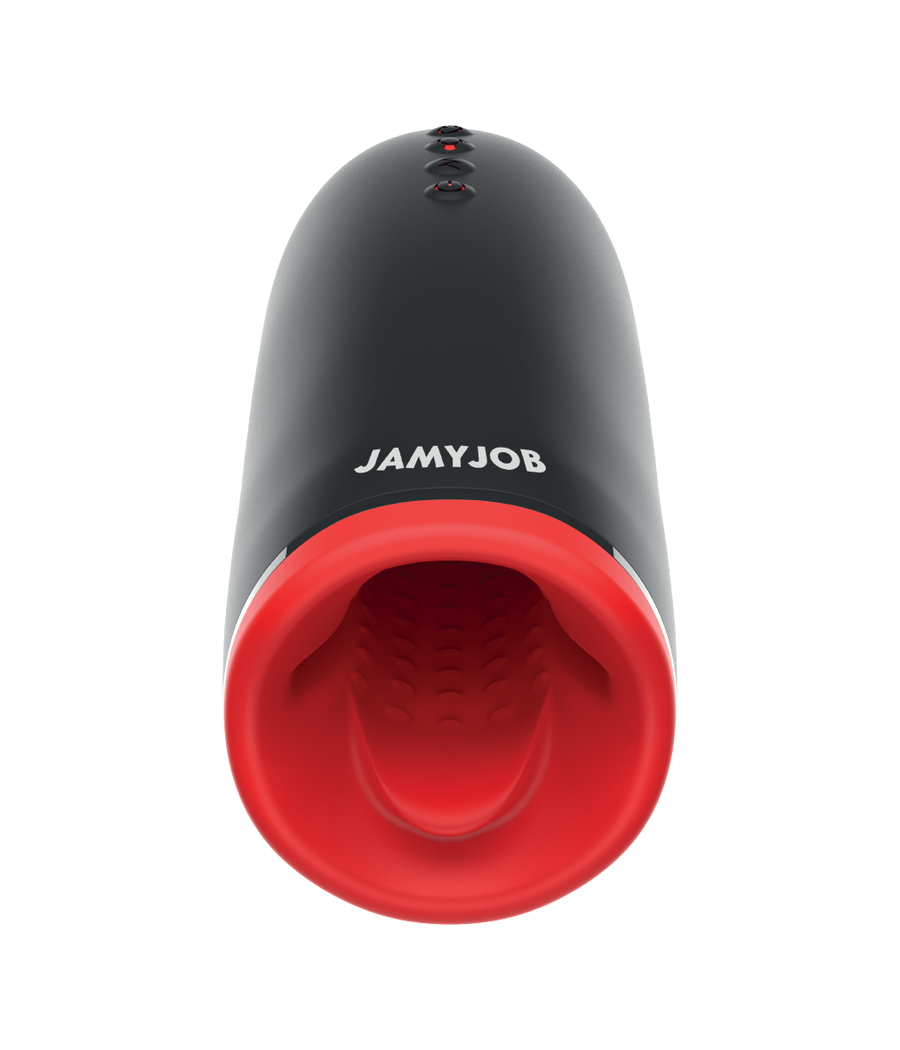 JAMYJOB - SPIN-X MASTURBADOR CON ROTACIÓN Y FUNCIÓN CALOR