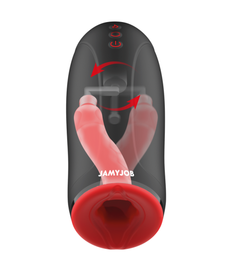 JAMYJOB - MASTURBATEUR  EFFET CHAUFFANT SWING-R, SWING TECH ET VIBRATION