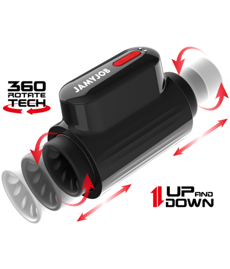 JAMYJOB - VORTEX THRUSTING AND 360 ROTATE TECH TURBO MODE MASTURBATOR