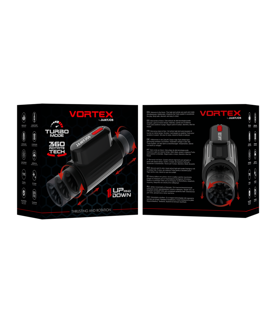 JAMYJOB - VORTEX THRUSTING E 360 ROTATE TECH TURBO MODE MASTURBATOR