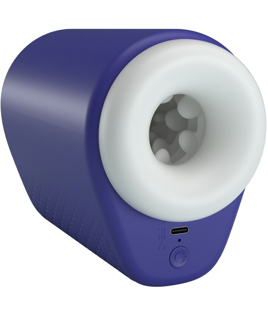 PRETTY LOVE - MASTURBATEUR POUR HOMME DJ LADY AVEC VIBRATION 5 RÉGLAGES VIOLET