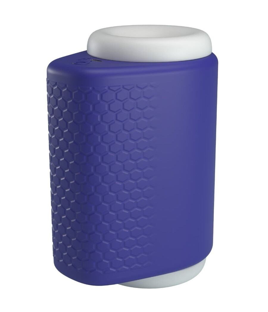 PRETTY LOVE - DJ LADY MASTURBADOR MASCULINO CON VIBRACIÓN 5 CONFIGURACIONES MORADO