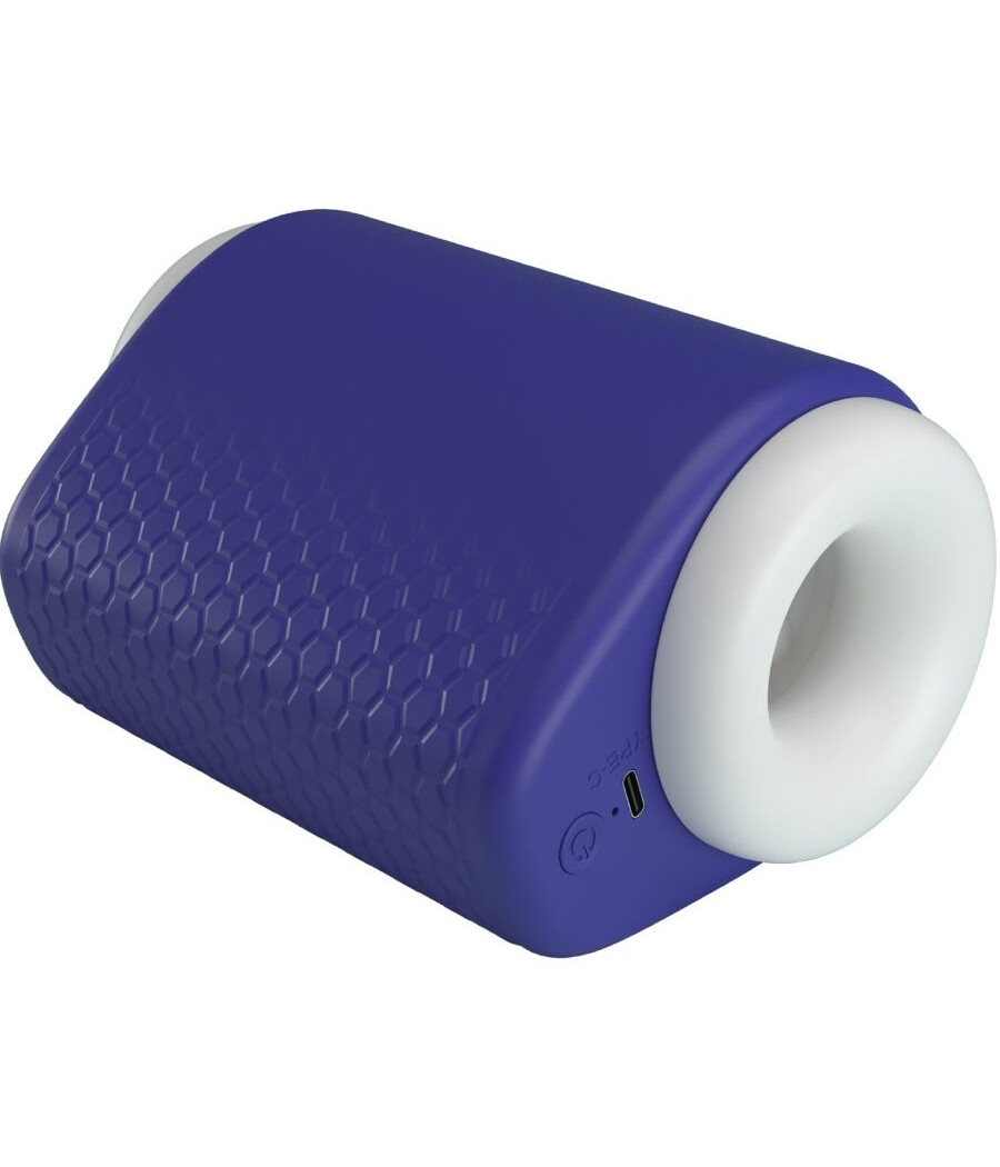 PRETTY LOVE - DJ LADY MASTURBADOR MASCULINO CON VIBRACIÓN 5 CONFIGURACIONES MORADO