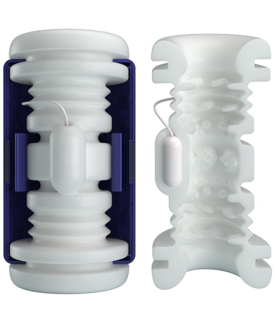 PRETTY LOVE - DJ LADY MALE MASTURBATOR WITH VIBRATION 5 SETTINGS PURPLE