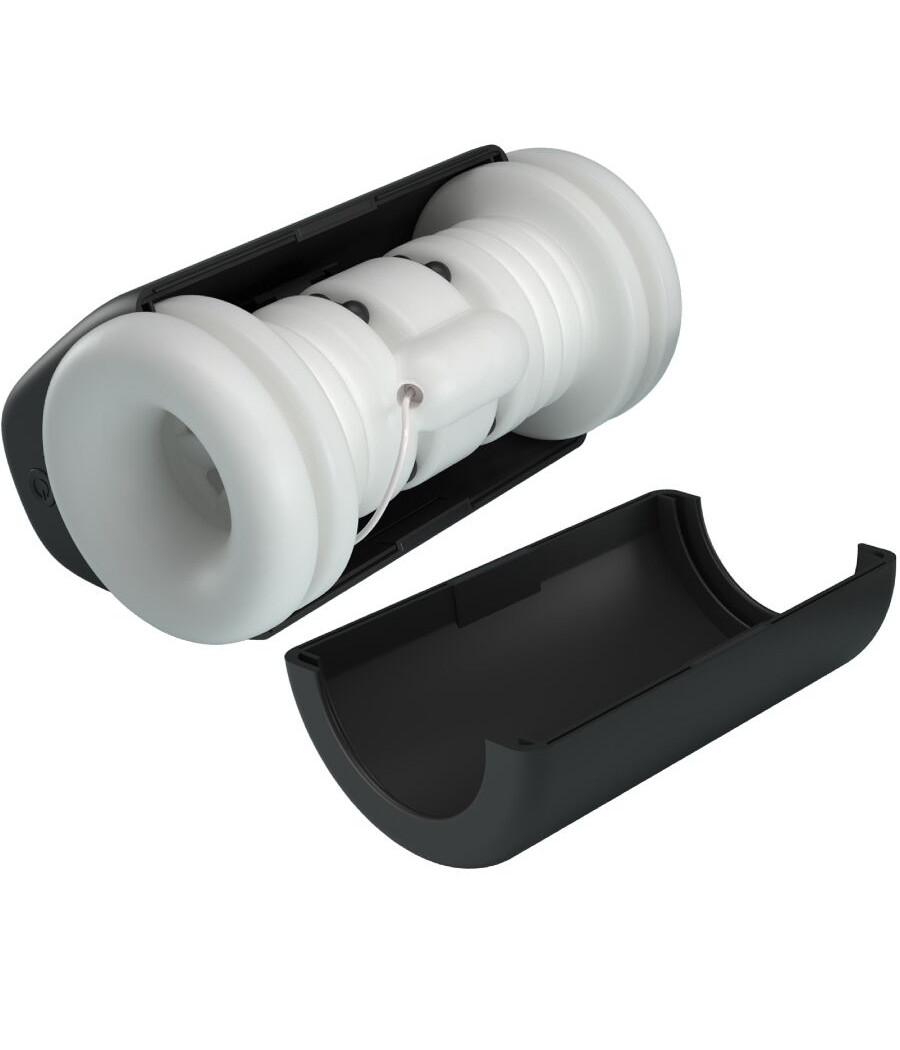 PRETTY LOVE - DJ GIRL MASTURBADOR MASCULINO CON VIBRACIÓN 5 CONFIGURACIONES NEGRO