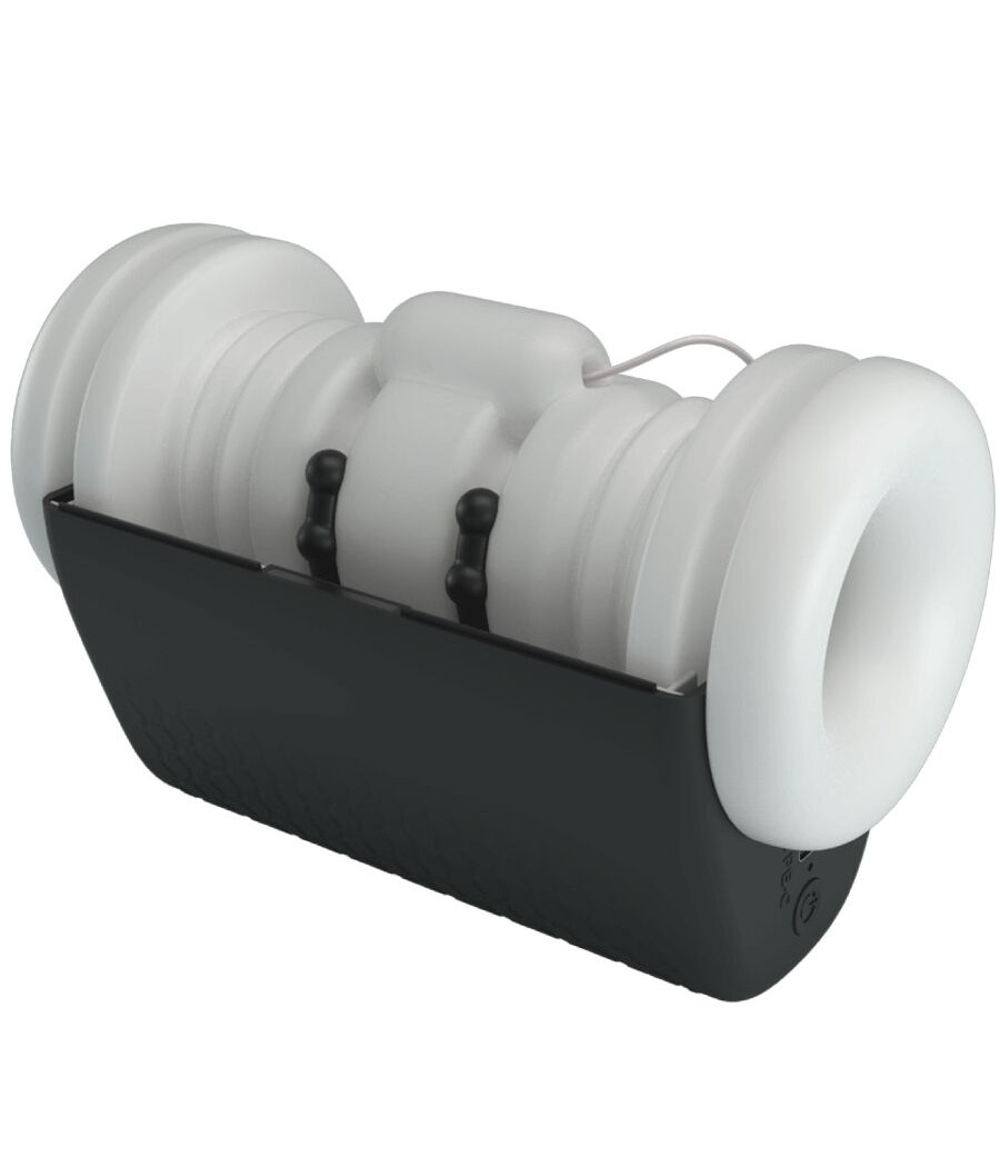 PRETTY LOVE - DJ GIRL MASTURBADOR MASCULINO CON VIBRACIÓN 5 CONFIGURACIONES NEGRO