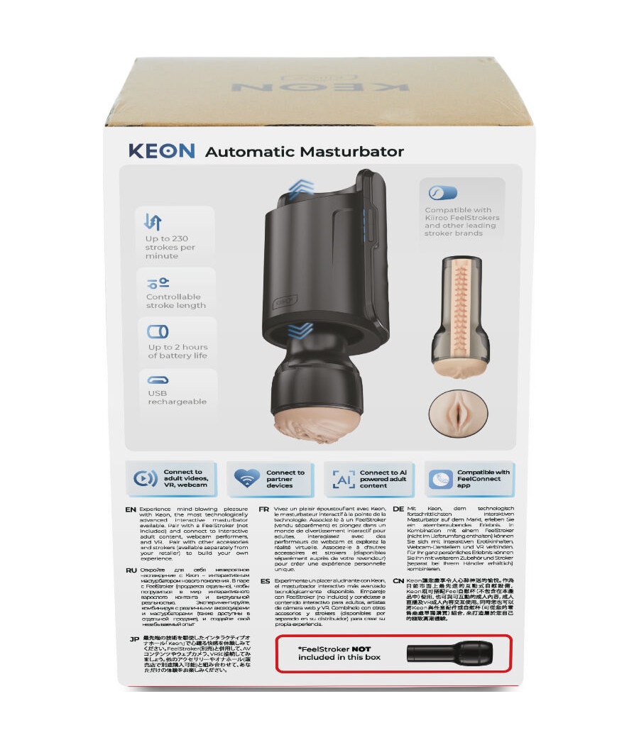 KIIROO - MASTURBADOR AUTOMÁTICO KEON WIFI