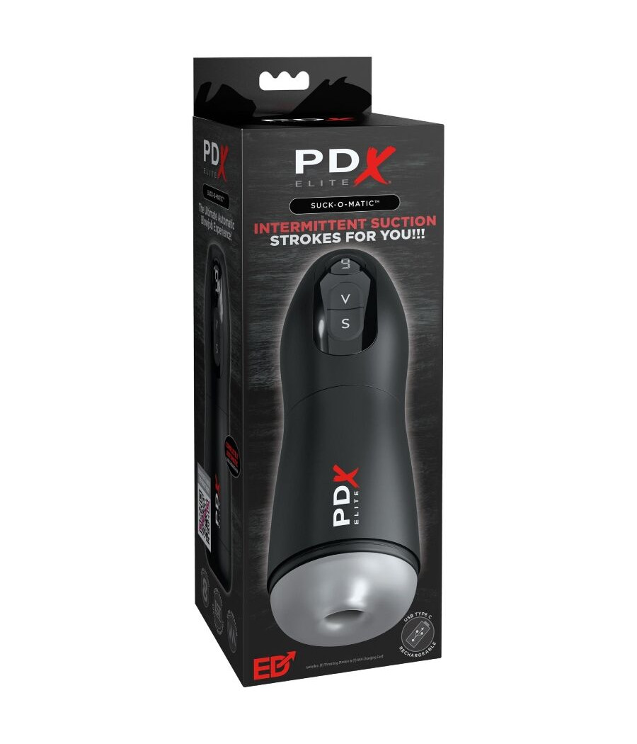 PDX ELITE - SUCK-O-MATIC MASTURBADOR AUTOMÁTICO CON SUCCIÓN