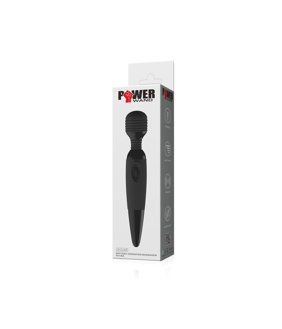 BAILE - POWER POTENTE MASAJEADOR COMPACTO NEGRO