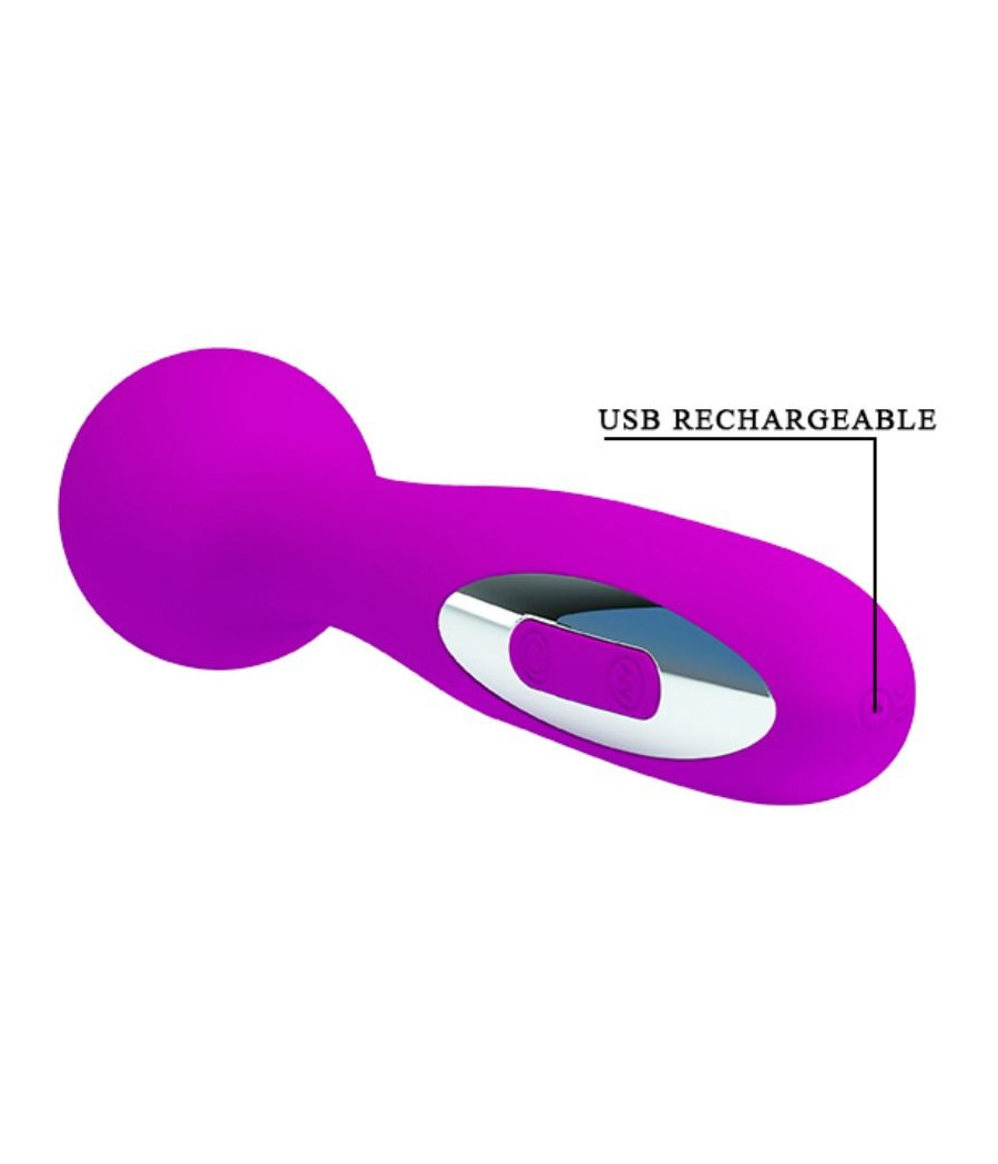 PRETTY LOVE - WADE WIEDERAUFLADBARES MASSAGER 12 FUNKTIONEN