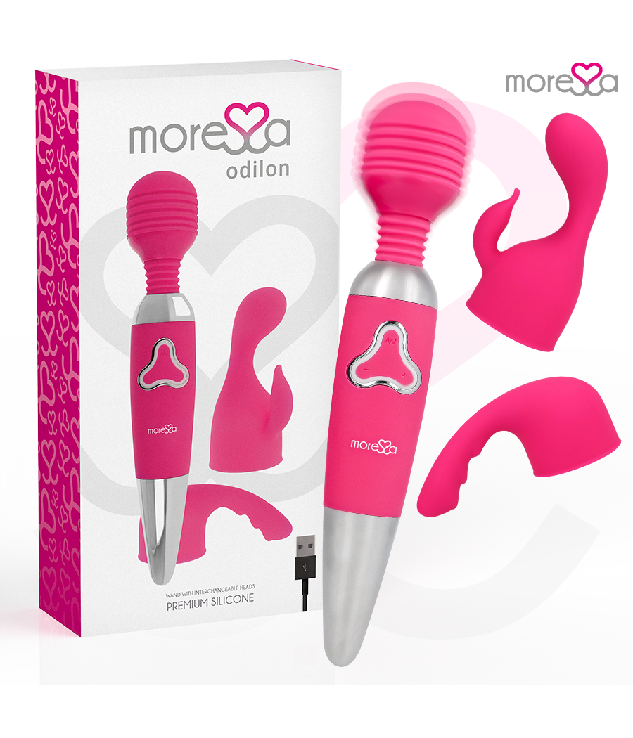 MORESSA - ODILON RECHARGEABLE EN SILICONE PREMIUM