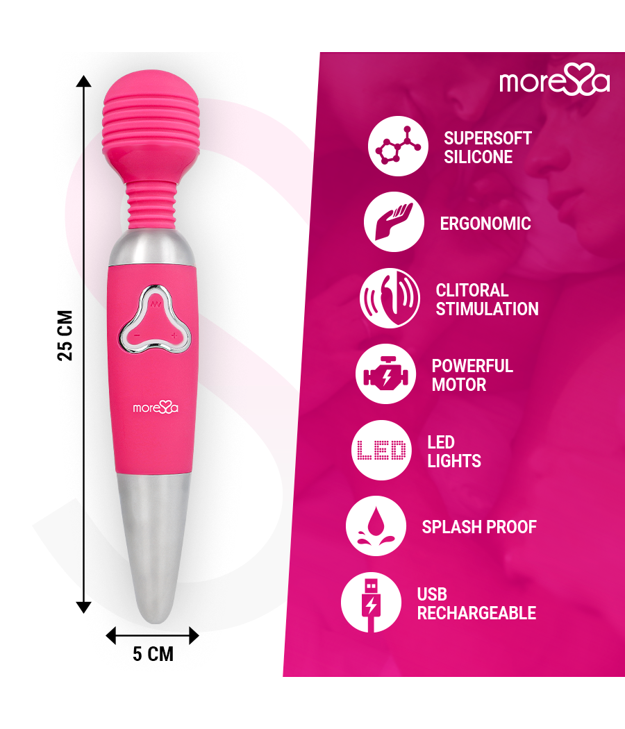 MORESSA - ODILON RECHARGEABLE EN SILICONE PREMIUM