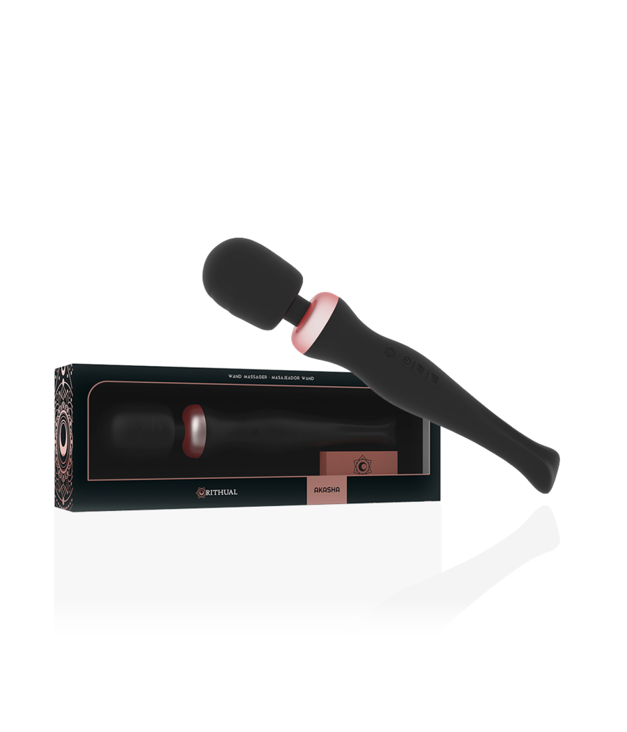 RITHUAL - POWERFUL RECHARGEABLE AKASHA WAND 2.0 BLACK