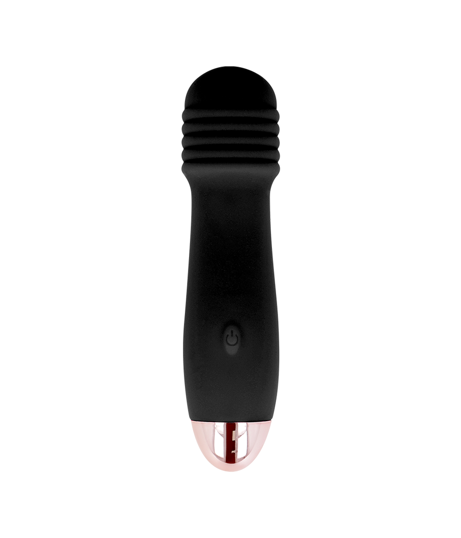 DOLCE VITA - RECHARGEABLE VIBRATOR THREE BLACK 7 SPEED