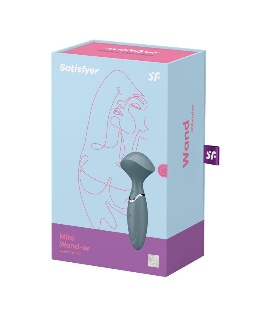 SATISFYER - MINI WOND-ER GRIS