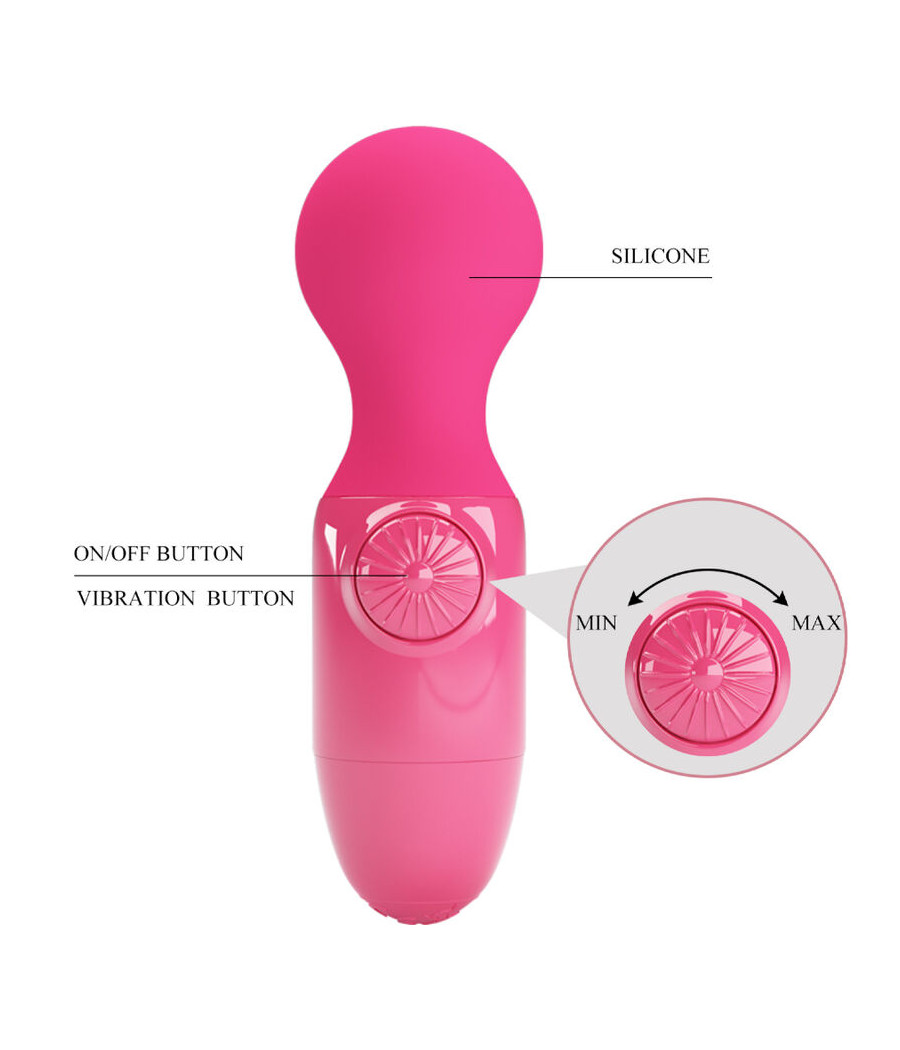 PRETTY LOVE - MAGENTA MINI PERSONAL MASSAGER