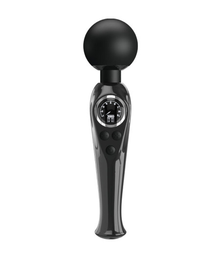 PRETTY LOVE - SKYLER VIBRATOR WAND BLACK