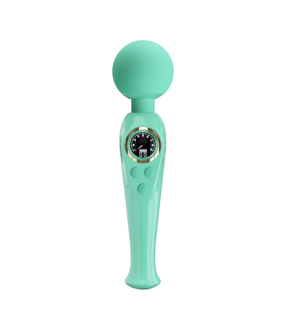 PRETTY LOVE - SKYLER VIBRADOR WAND VERDE