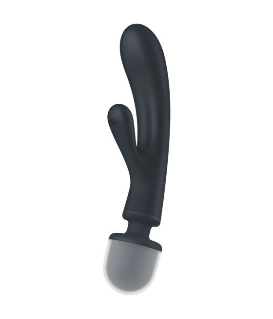 SATISFYER - TRIPLE LOVER RABBIT VIBRATOR MASSAGER GREY