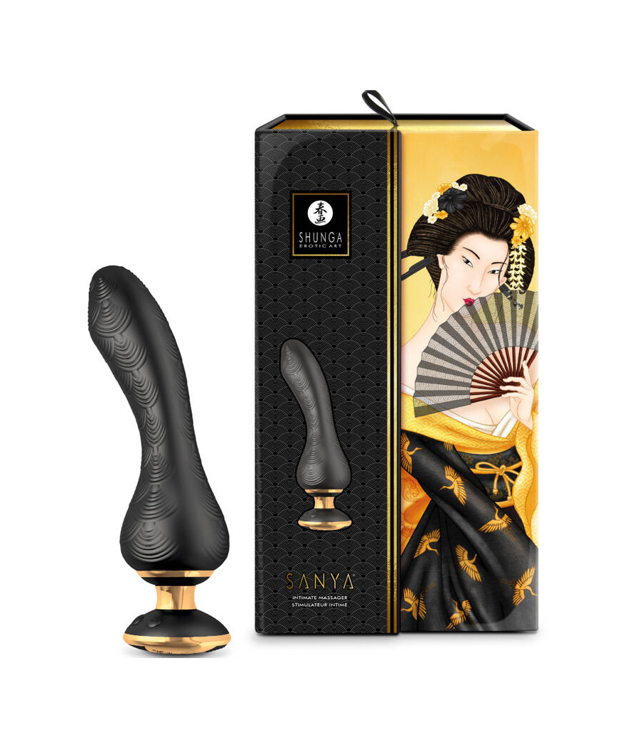 SHUNGA - MASSAJADOR ÍNTIMO SANYA PRETO
