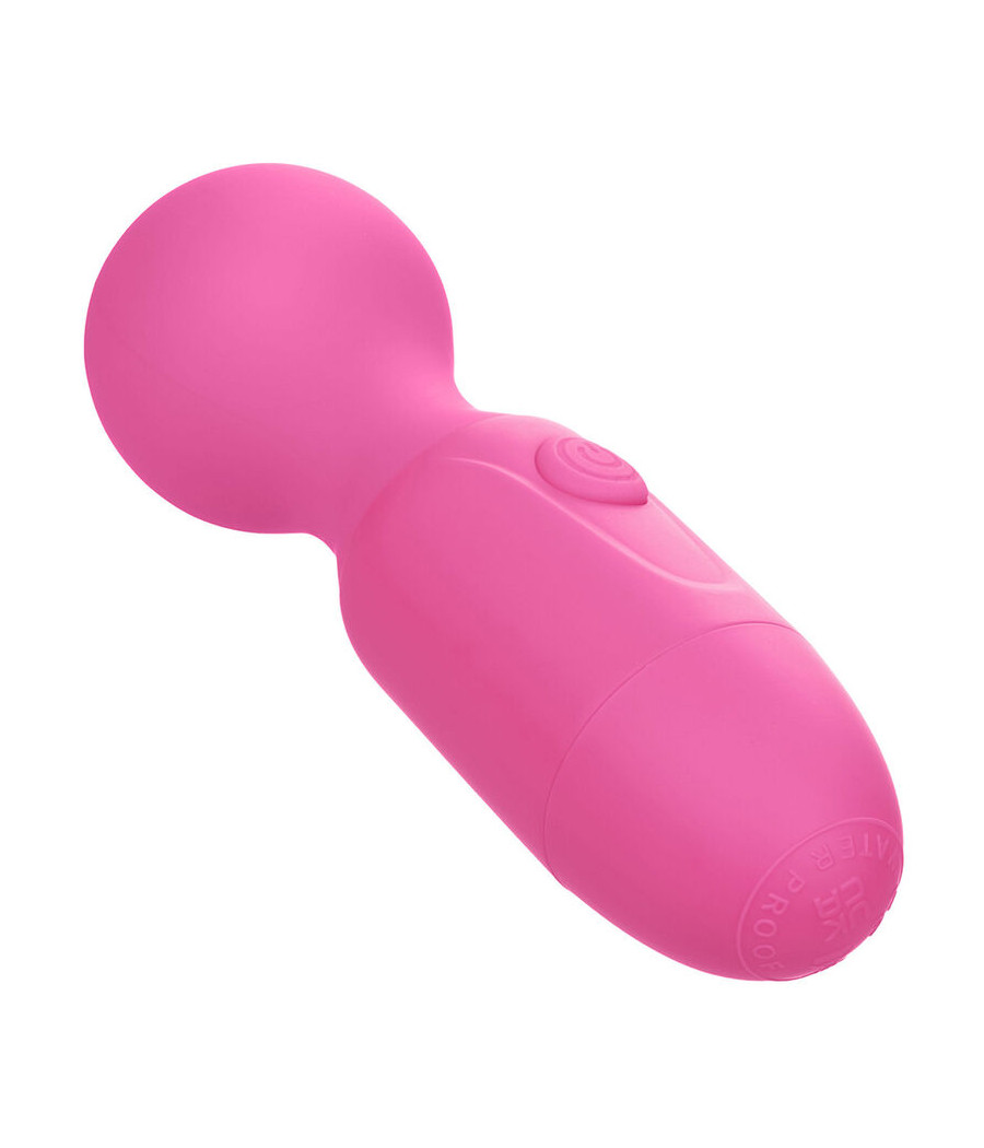 CALEXOTICS - FIRST TIME MASAJEADOR RECARGABLE 10 VIBRACIONES ROSA