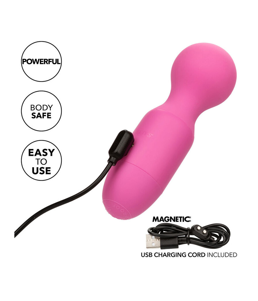 CALEXOTICS - FIRST TIME MASSEUR RECHARGEABLE 10 VIBRATIONS ROSE