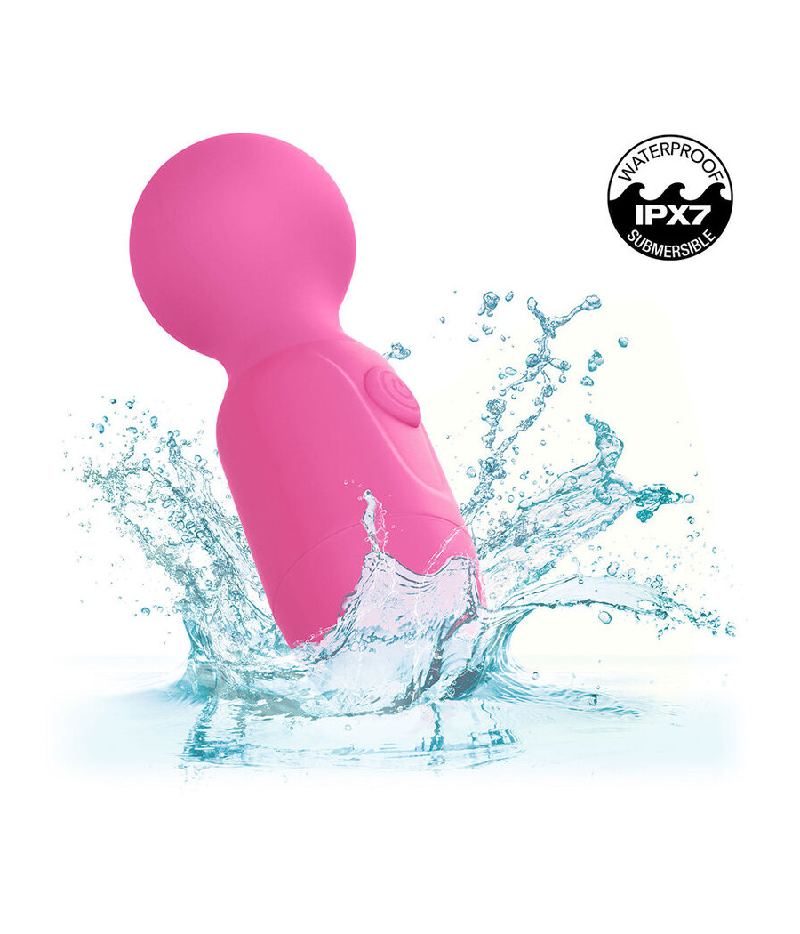 CALEXOTICS - FIRST TIME MASAJEADOR RECARGABLE 10 VIBRACIONES ROSA