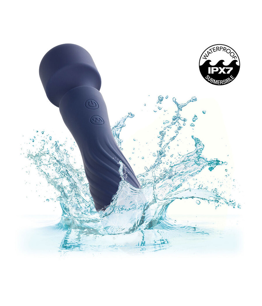 CALEXOTICS - CHARISMA MYSTIQUE MASSAGER DOPPELMOTOR 12 FUNKTIONEN 20,5 CM X 4,5 CM LILA