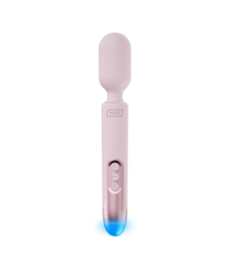 KIIROO - PROWAND VIBRATEUR WAND TÉLÉCOMMANDE + APPLICATION GRATUITE ROSE