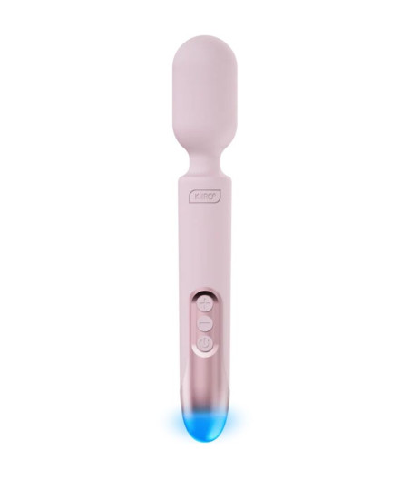 KIIROO - PROWAND VIBRATOR WAND CONTROLE REMOTO + APLICATIVO GRATUITO ROSA