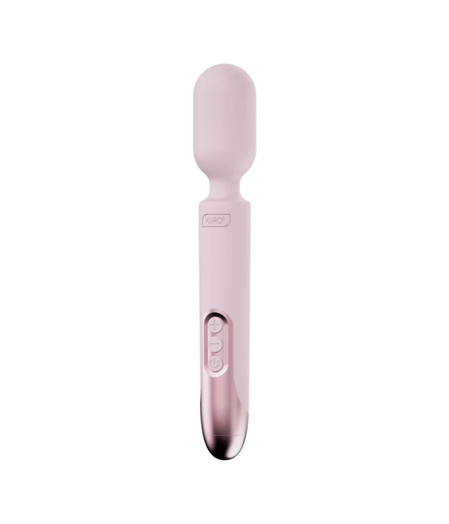 KIIROO - PROWAND VIBRATEUR WAND TÉLÉCOMMANDE + APPLICATION GRATUITE ROSE