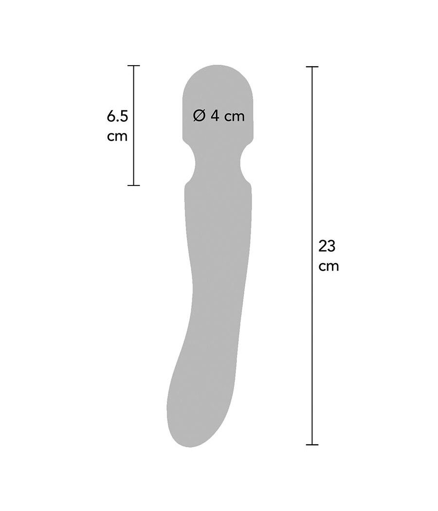 TOYJOY - LIGHT ZENITH WAND MASSAGER PURPLE