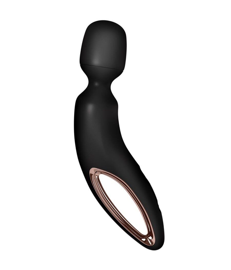 SATISFYER - WAND ERLAND MASSAGEADOR VIBRATÓRIO PRETO