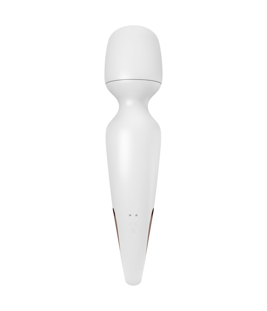 SATISFYER - WAND ERLAND VIBRATING MASSAGER WHITE