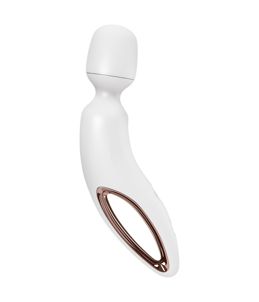 SATISFYER - BACCHETTA ERLAND MASSAGGIATORE VIBRANTE BIANCO