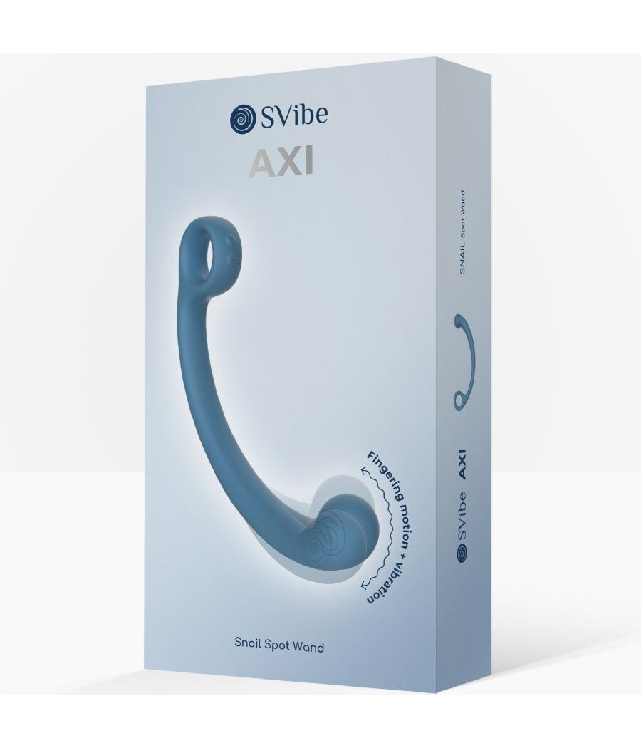 SNAIL VIBE - AXI VIBRADOR DE MASSAGEM AZUL
