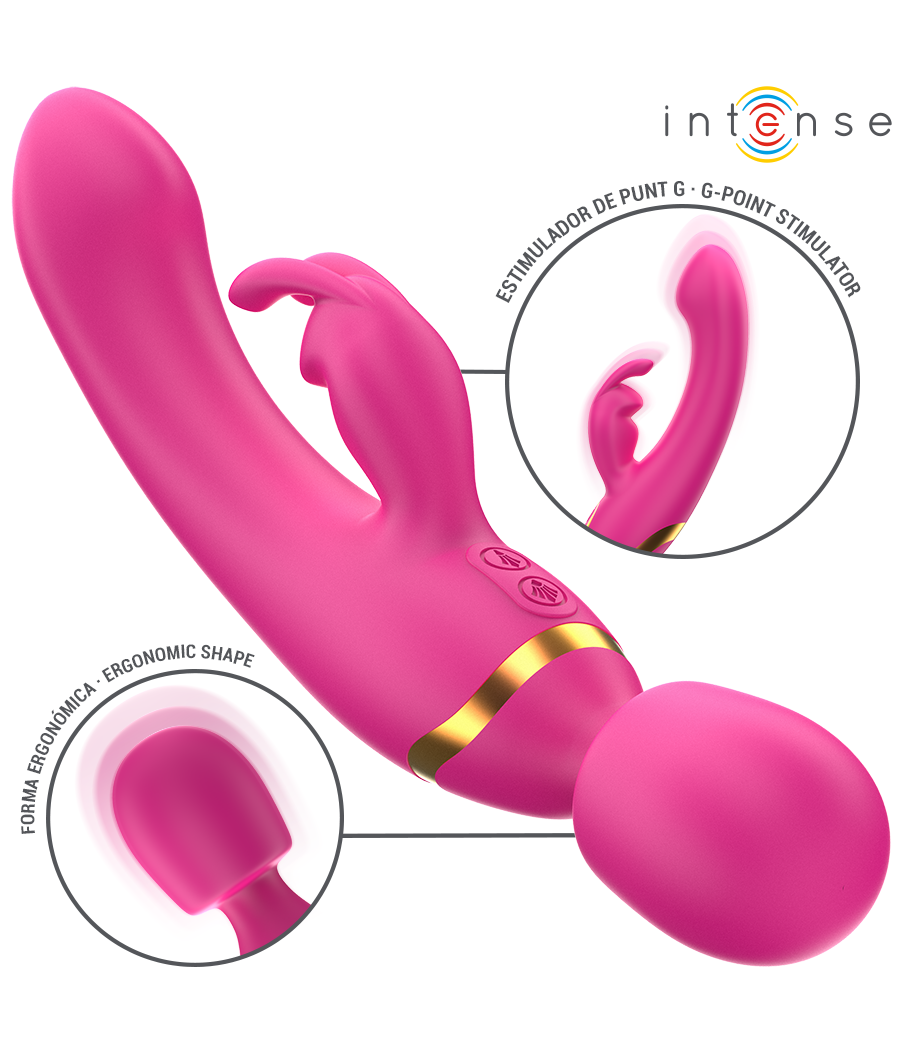 INTENSE - WINONA DOBLE VIBRADOR RABBIT & WAND