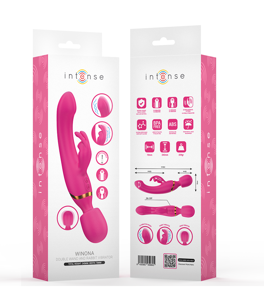INTENSE - WINONA DOBLE VIBRADOR RABBIT & WAND