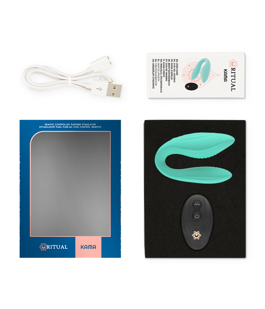 RITHUAL KAMA CONTROL REMOTO PARA PAREJAS AQUA